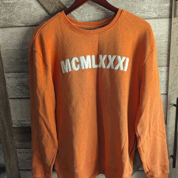 Guess Other - Guess Orange Crew neck Sweater